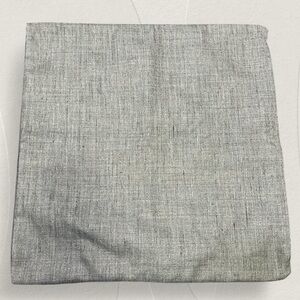 Two handmade Gray Throw-pillowcases!